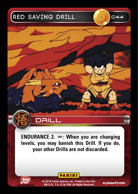 Red Saving Drill (FOIL)